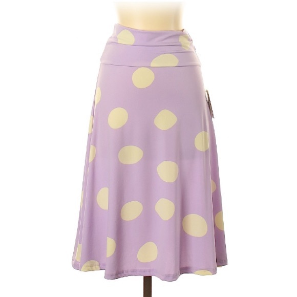 LuLaRoe Dresses & Skirts - Lularoe Polka Dot Casual Skirt